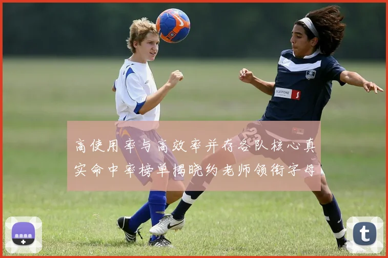 高使用率与高效率并存各队核心真实命中率榜单揭晓约老师领衔字母紧随其后