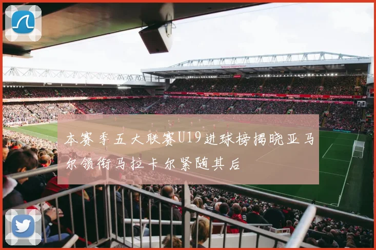 本赛季五大联赛U19进球榜揭晓亚马尔领衔马拉卡尔紧随其后